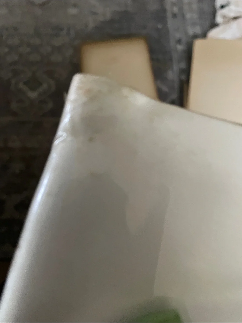Linen table cloth original packaging